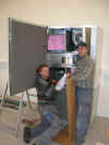 2006-03-21Ventilationsteknikerna frn GREDAB  i full fart
